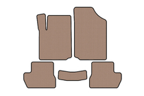 Citroen C-2 2003-2009 Gummimatten Carsuit (Beige) Foto 1
