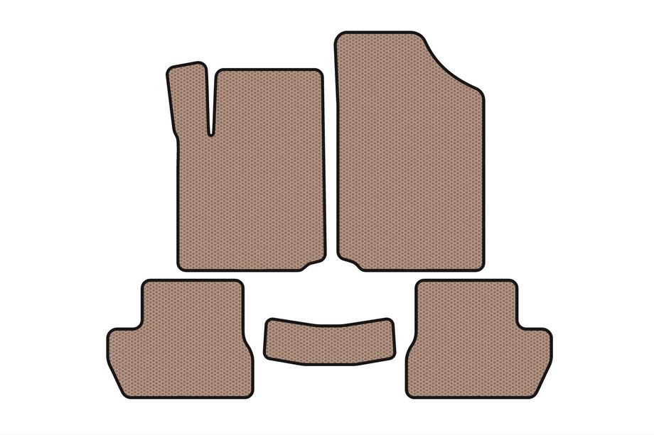 Citroen C-2 2003-2009 Gummimatten Carsuit (Beige) Image