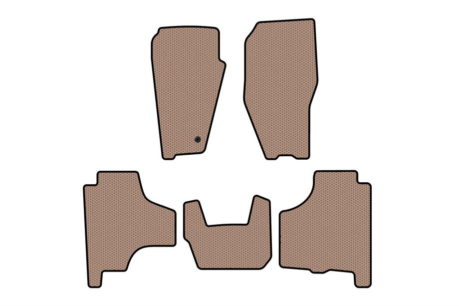 Dodge Nitro 2006-2011 Gummimatten Carsuit (Beige) Image