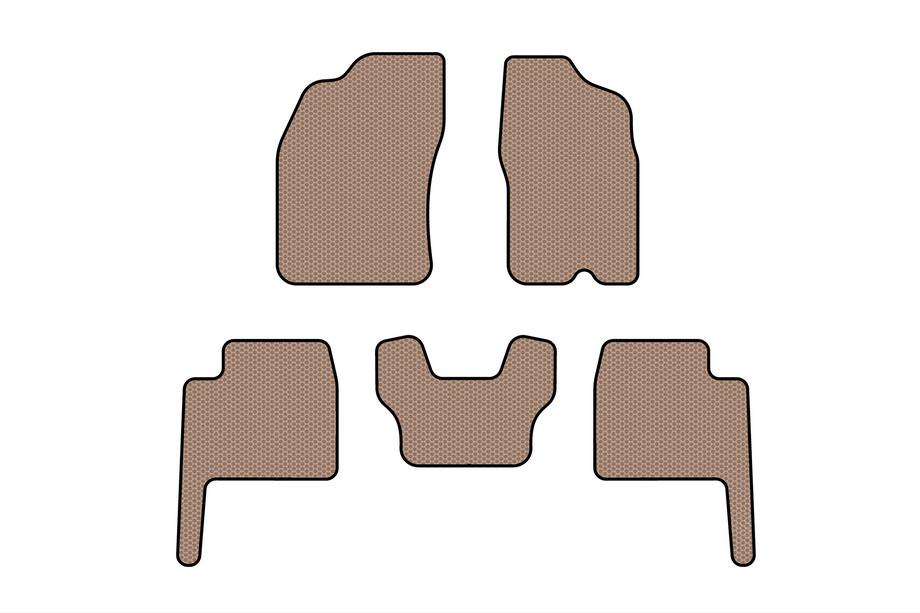 Dodge Durango 2004-2009 Gummimatten Carsuit (Beige) Foto 1