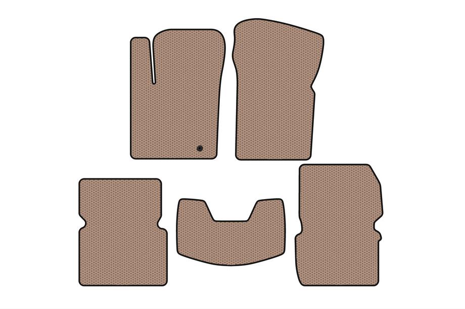 Dodge Avenger 2007-2014 Gummimatten Carsuit (Beige) Image