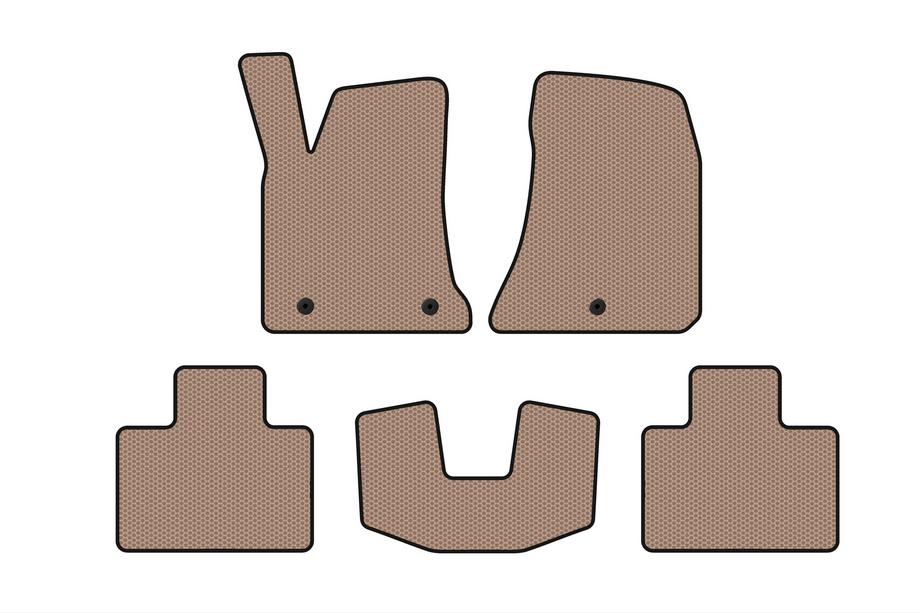 Dodge Charger 2010-2023 Gummimatten Carsuit (2015-2023, SD, beige) Image