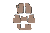 Dodge Journey 2008-2020 Gummimatten Carsuit (2011-2020, 3 Reihen, 7-Sitzer, beige) Foto 1