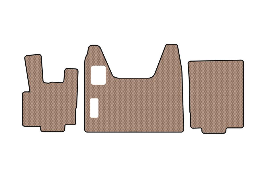 DAF XF95 2002-2006 Gummimatten Carsuit (Beige) Image