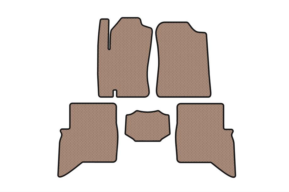 Daihatsu Terios 2006-2017 Gummimatten Carsuit (Beige) Image