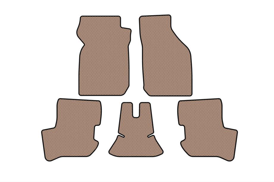Ford Ka 1996-2008 Gummimatten Carsuit (HB, beige) Image