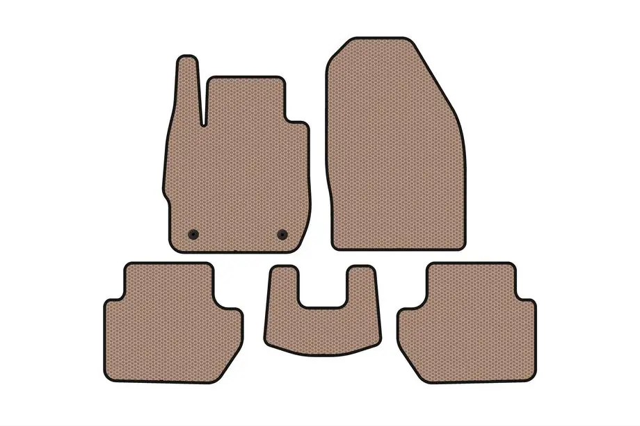 Ford Ka 2016- Gummimatten Carsuit (SD, beige) Image