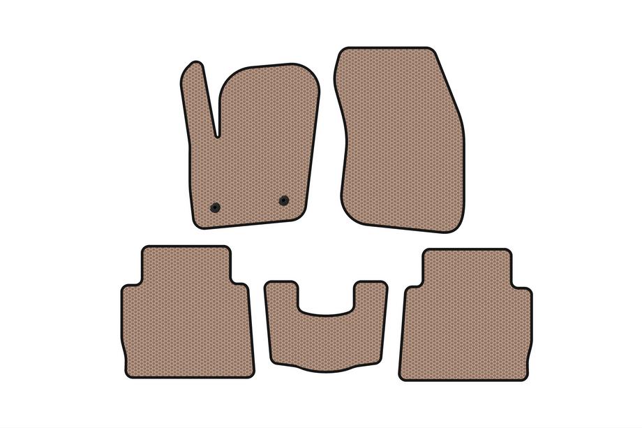 Ford Fusion 2012-2020 Gummimatten Carsuit (SD, beige) Image