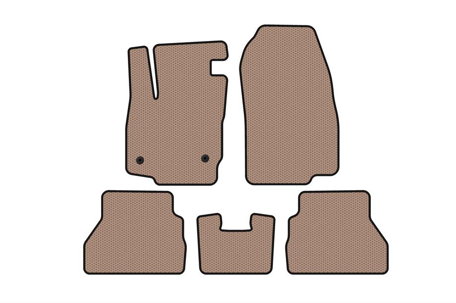 Ford B-Max 2012-2017 Gummimatten Carsuit (Beige) Image