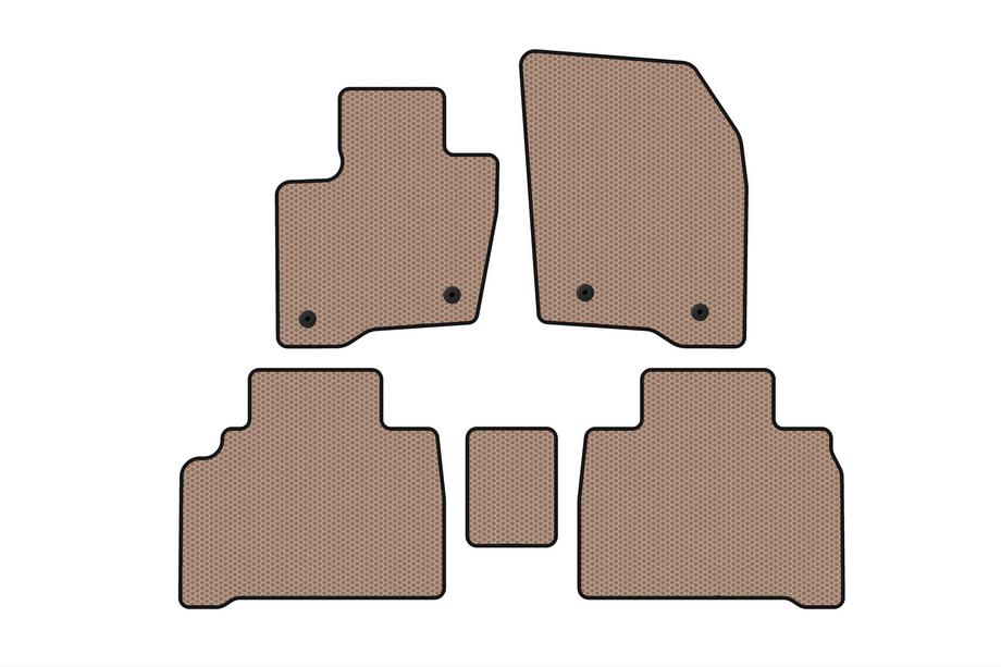 Ford Galaxy 2015- Gummimatten Carsuit (HB, beige) Image