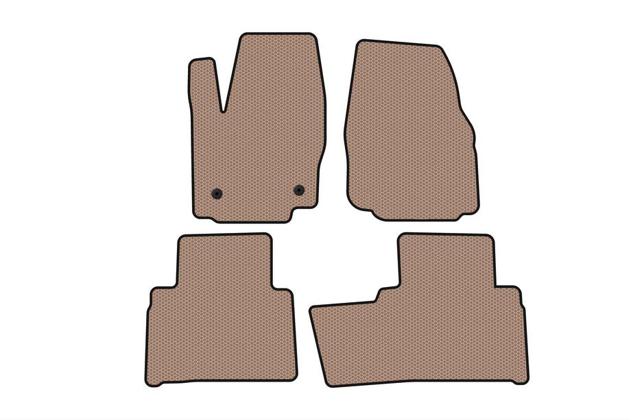 Ford Galaxy 2007-2015 Gummimatten Carsuit (2 Reihen, beige) Image