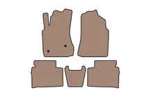 FAW Besturn X80 2013-2020 Gummimatten Carsuit (Beige) Foto 1