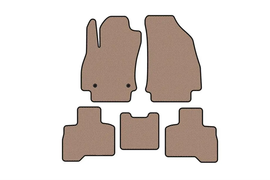 Fiat Fiorino/Qubo 2008-2024 Gummimatten Carsuit (Für Qubo 2008-2016, Beige) Image