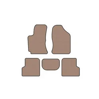 Gummimatten Carsuit (Beige) Foto 1