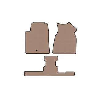 Gummimatten Carsuit (1+3 Reihe, 2013-2017, beige)