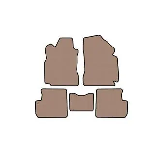 Gummimatten Carsuit (Beige)