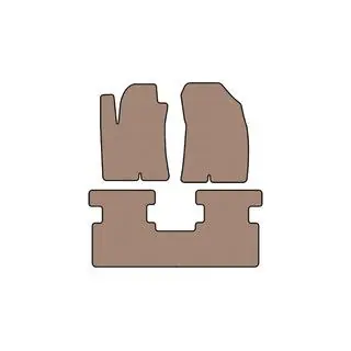Gummimatten Carsuit (Kein Allrad, Beige)