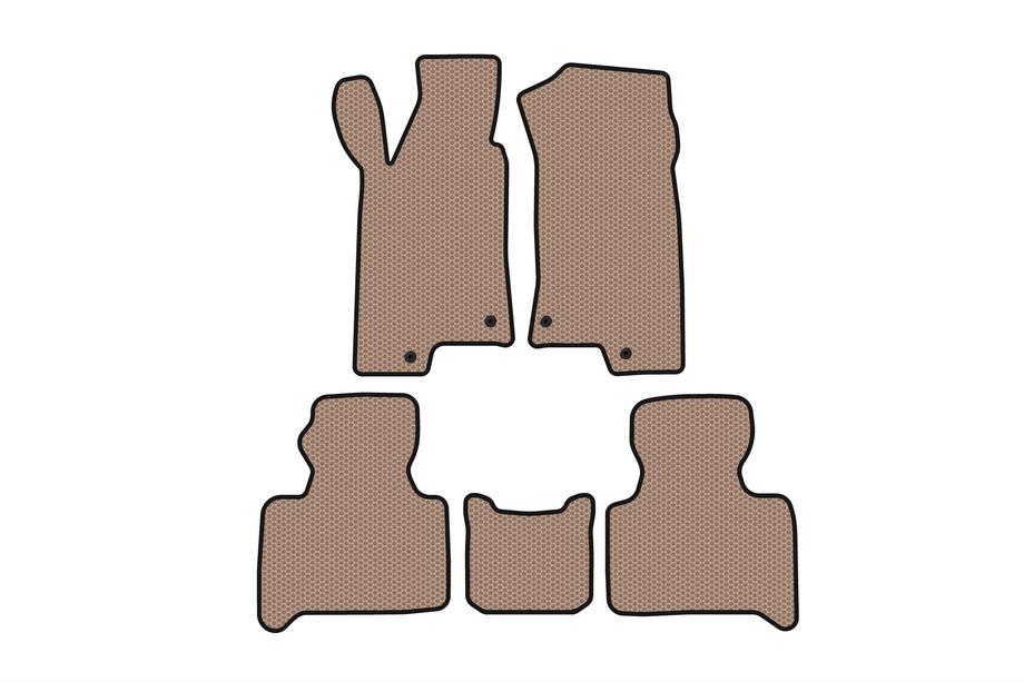 Hummer H3 2005-2010 Gummimatten Carsuit (Beige) Image