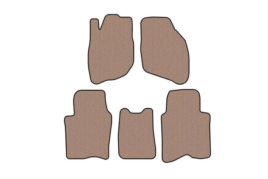 Honda City 2002-2008 Gummimatten Carsuit (SD, beige) Image