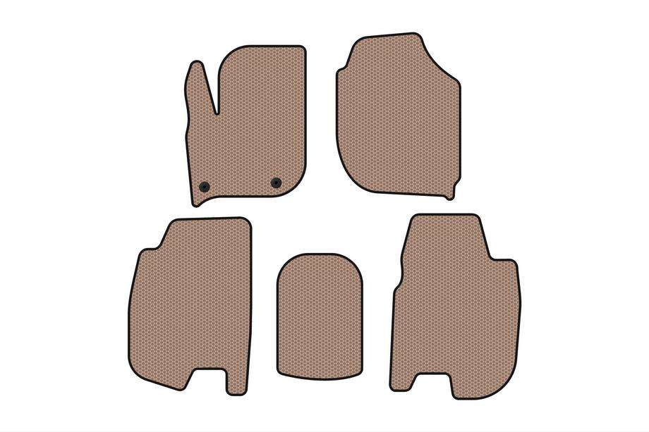 Honda FIT/Jazz 2014–2020 Gummimatten Carsuit (HB, beige) Image
