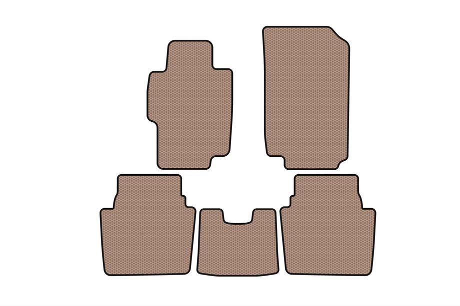 Honda Accord VII 2002-2007 Gummimatten Carsuit (SD, beige) Foto 1