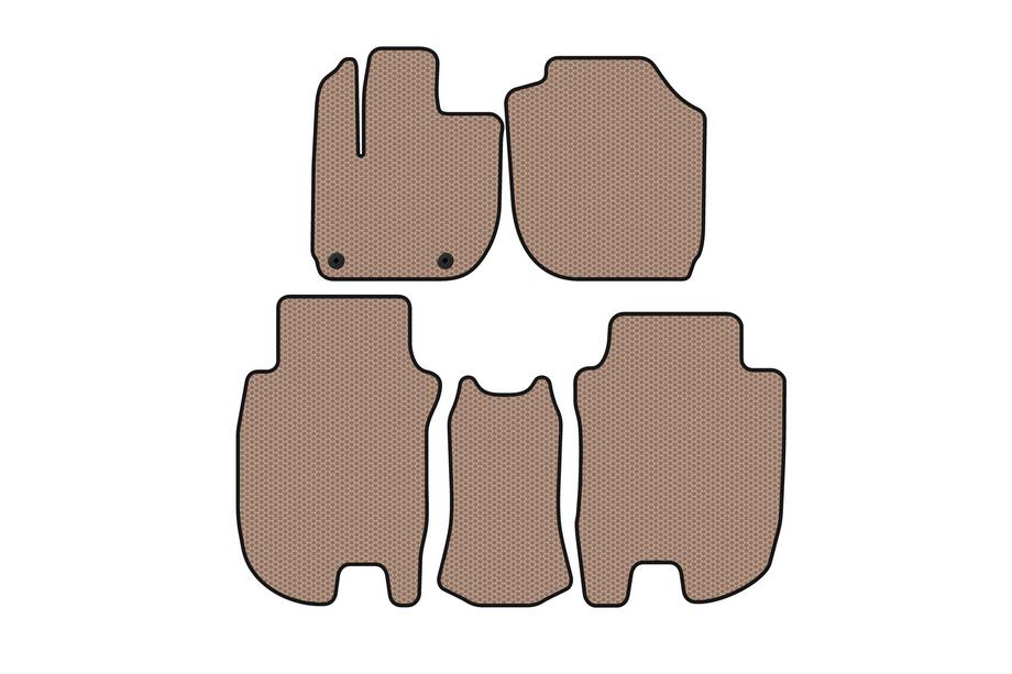 Honda HR-V 2014-2021 Gummimatten Carsuit (Beige) Image