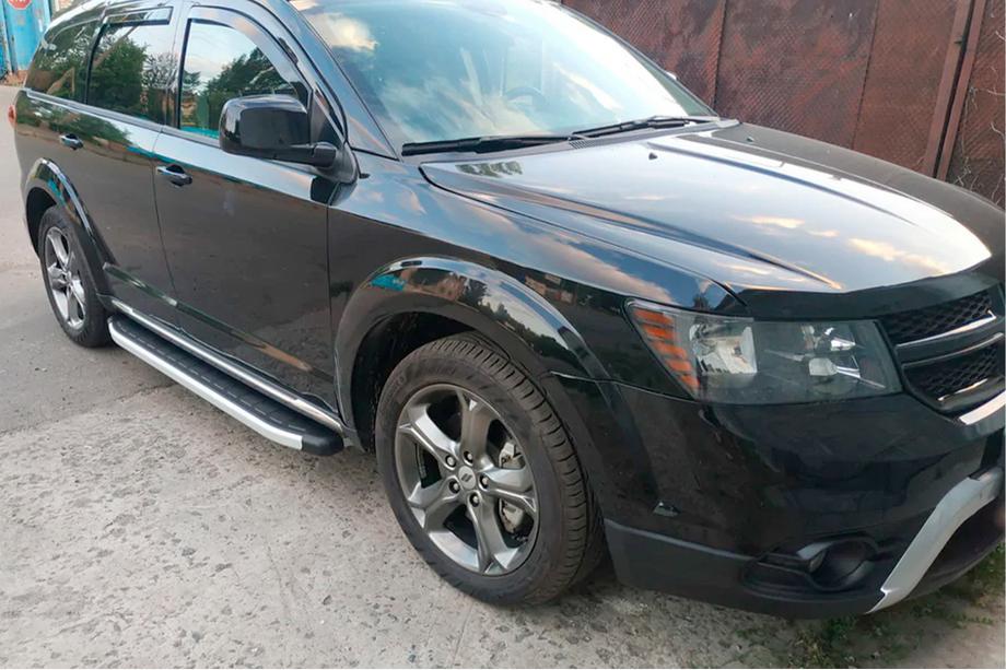 Dodge Journey 2008-2020 Seitenschweller Fullmond (2 Stk., Aluminium) Image