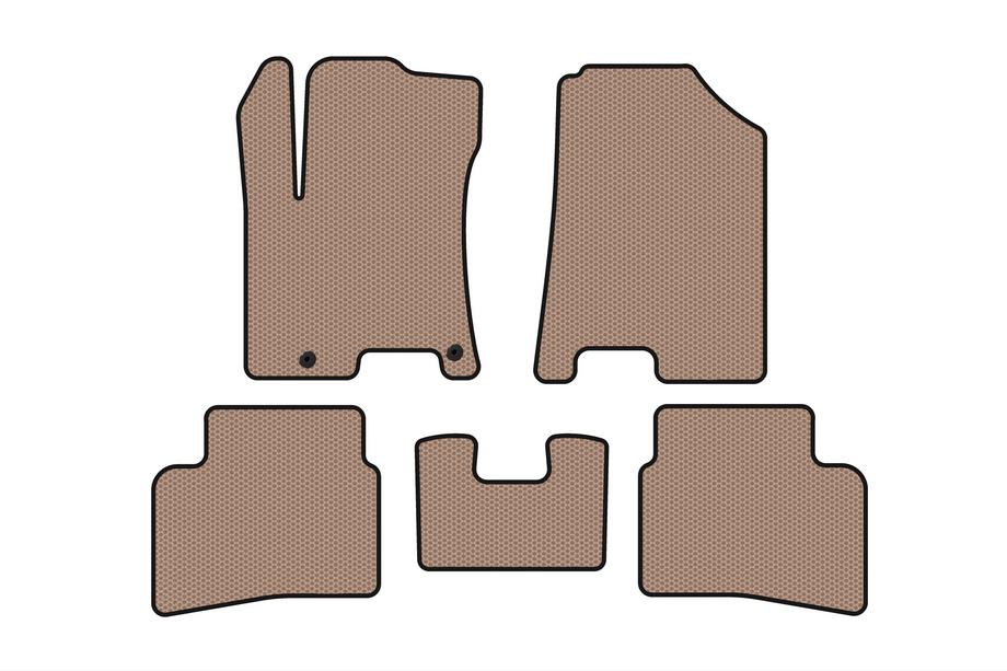 Hyundai Venue 2019- Gummimatten Carsuit (Beige) Image
