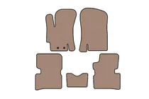 Hyundai Accent 2006-2010 Gummimatten Carsuit (SD, beige) Foto 1