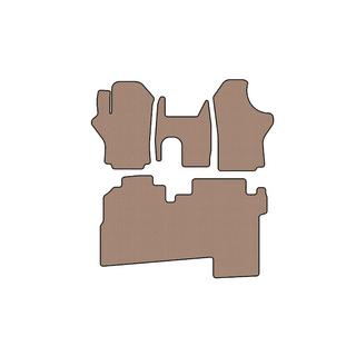 Gummimatten Carsuit (2004-2007, 2 Reihen, 8-Sitzer, beige) Hyundai H200, H1, Starex 1998-2007 Foto 1