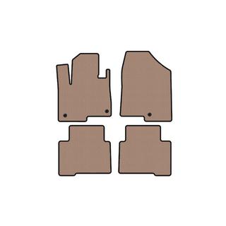 Gummimatten Carsuit (2 Reihen, für Grand, beige) Hyundai Santa Fe 4 2018-2023 Foto 1