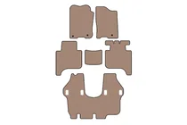 Infiniti QX56 2004-2010 Gummimatten Carsuit (3 Reihen, 2004-2008, beige) Foto 1