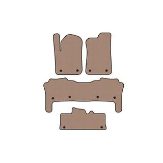 Gummimatten Carsuit (3 Reihen, beige)