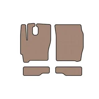 Gummimatten Carsuit (Beige) Foto 1