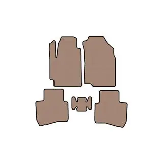 Gummimatten Carsuit (Beige) JAC S2 2014-2020 Foto 1