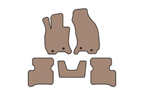 Jaguar X-Type 2001-2009 Gummimatten Carsuit (SD, Gaspedal vom Boden, beige) Foto 1