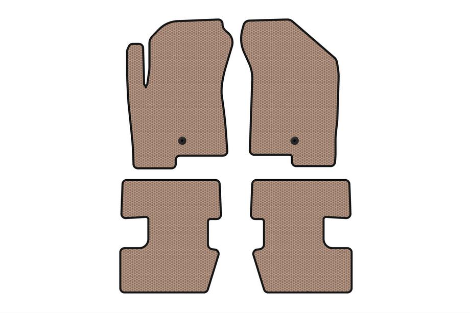 Jeep Compass 2006-2016 Gummimatten Carsuit (2011-2016, beige) Image