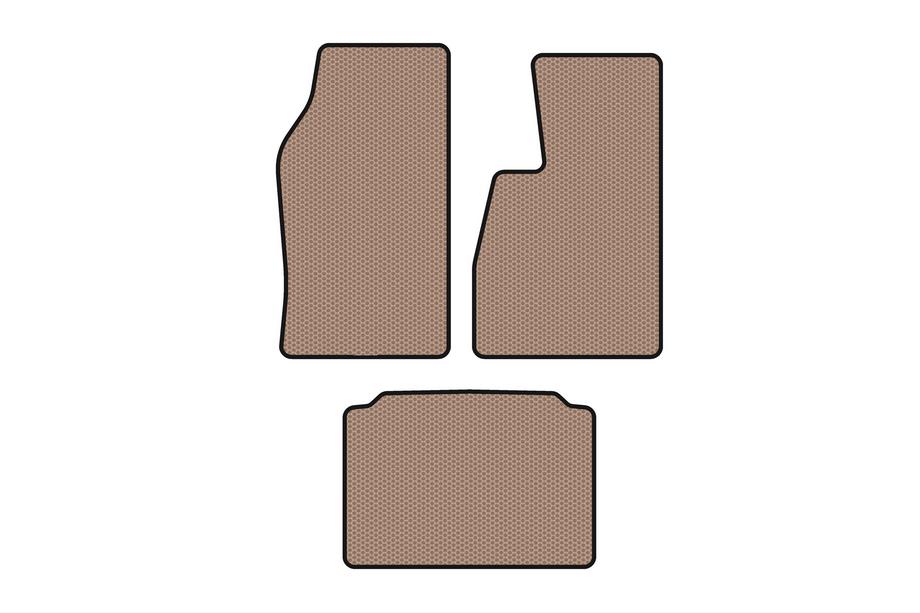 Jeep Grand Cherokee WK 2004-2010 Gummimatten Carsuit (Rechtslenker, Beige) Image