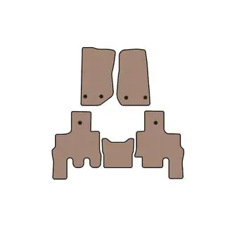 Gummimatten Carsuit (Beige) Foto 1