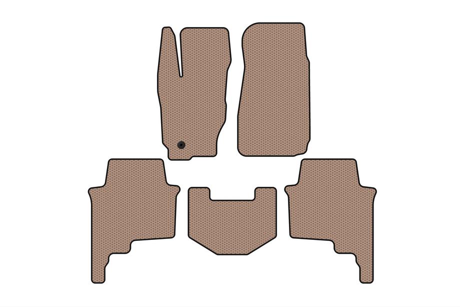 Jeep Commander 2005-2010 Gummimatten Carsuit (Beige) Image