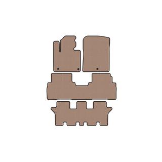 Gummimatten Carsuit (3 Reihen, 7-Sitzer, beige) Kia Sorento III UM 2014-2020 Foto 1