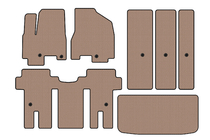 Kia Carnival 2014-2020 Gummimatten Carsuit (kompletter Innenraum, beige) Foto 1
