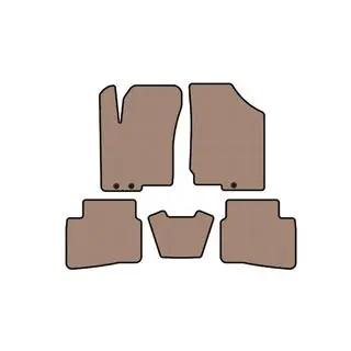 Gummimatten Carsuit (2008-2012, beige)