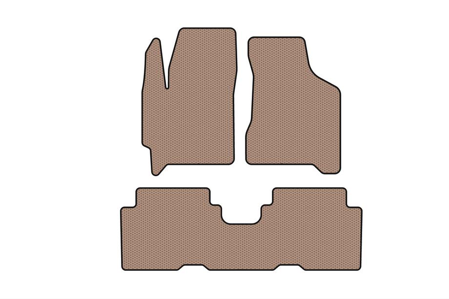 Kia Carens 1999-2012 Gummimatten Carsuit (Beige) Image