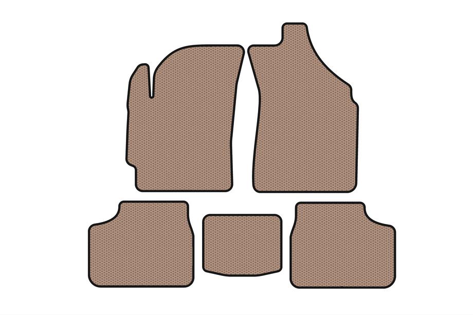 Daewoo Matiz 2009-2015 Gummimatten Carsuit (Beige) Image