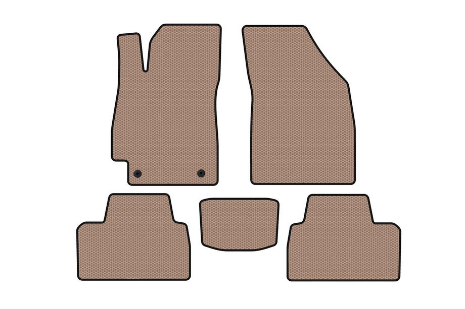 Daewoo Nubira 1997-1999 Gummimatten Carsuit (SD, beige) Image