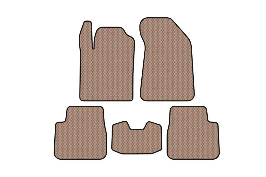 Lancia Delta 2008-2014 Gummimatten Carsuit (Beige) Image