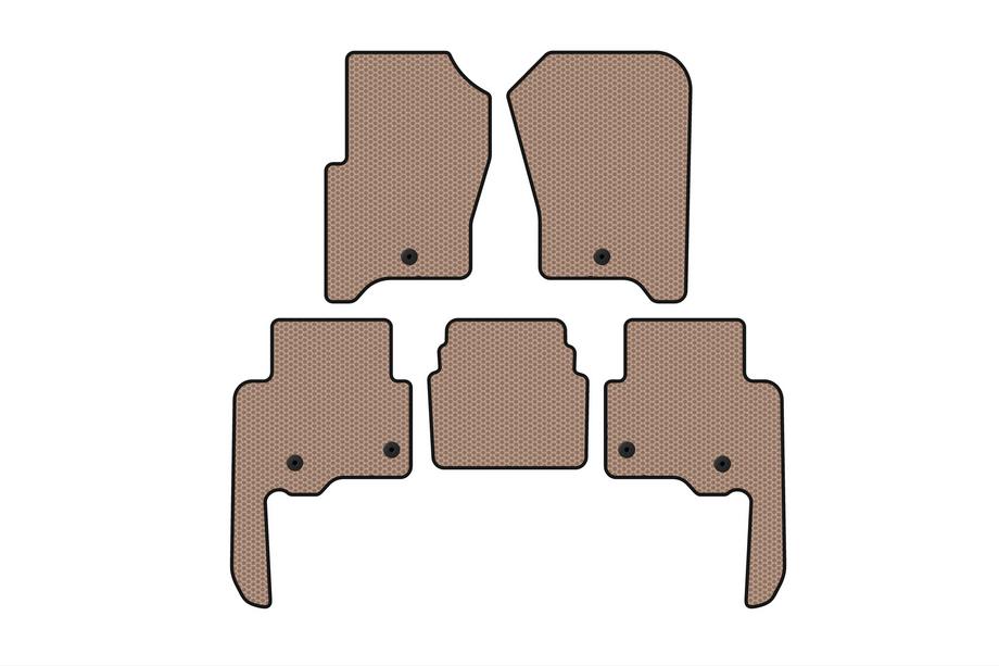 Land Rover Discovery IV 2009-2017 Gummimatten Carsuit V2 (Beige) Image