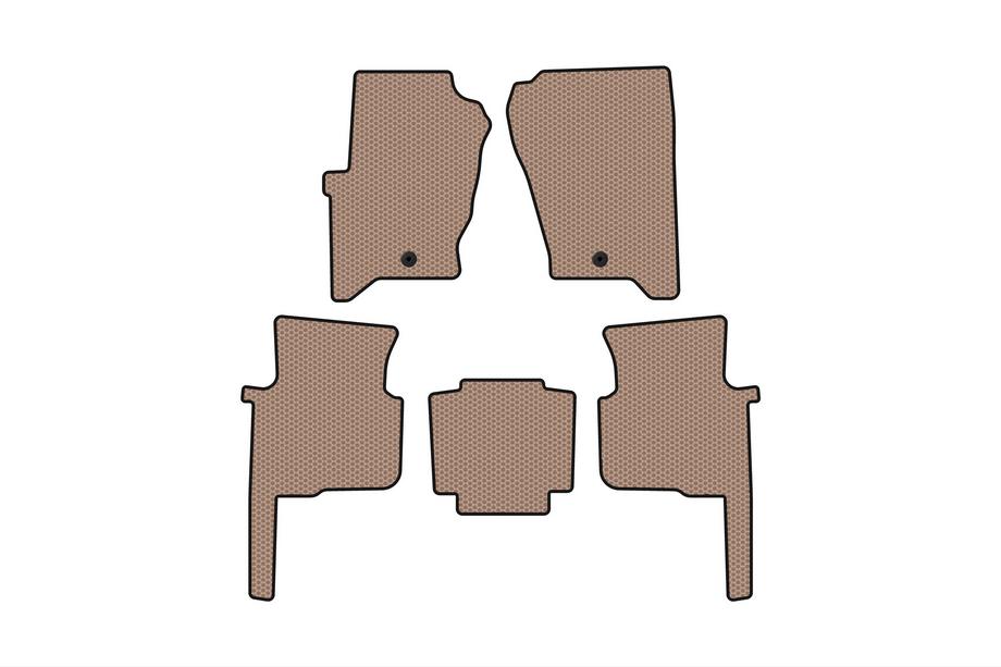 Land Rover Discovery III 2004–2009 Gummimatten Carsuit (Beige) Image