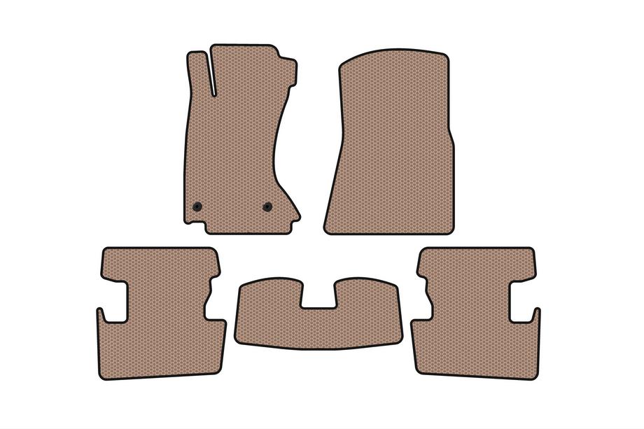 Lexus IS 2005-2013 Gummimatten Carsuit (Allrad, beige) Image
